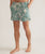 Mechanical Stretch 6" Swim Trunk - Green Floral