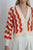 Luna Cardi - Ivory & Tomato