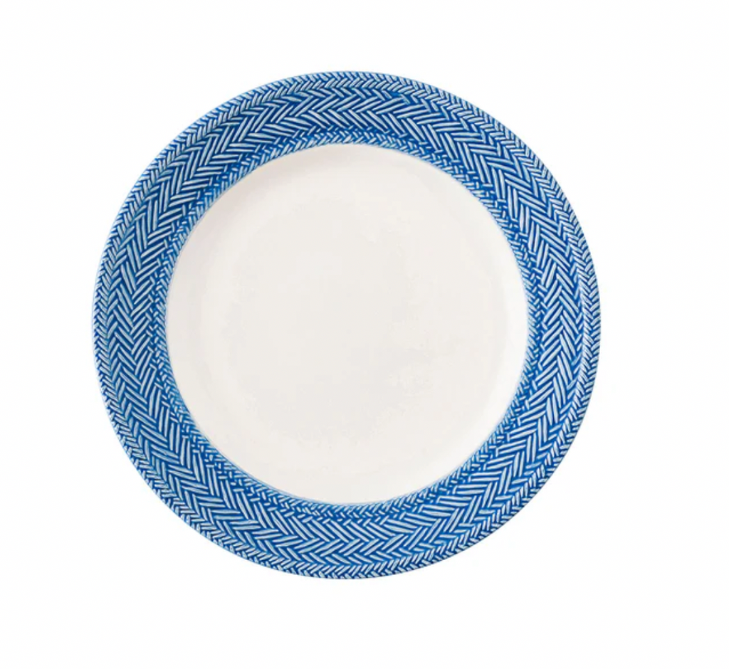 Le Panier Dessert/Salad Plate Set - White/Delft Blue