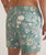 Mechanical Stretch 6" Swim Trunk - Green Floral