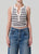 Caralyn Tank - Azure Stripe