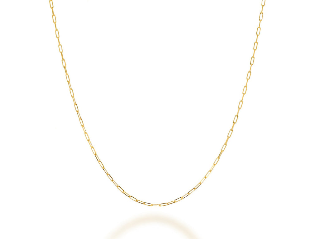 Micro Mini Link Chain Necklace - 20"