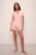 Frida Shortie Short PJ Set - Silver Pink/Ivory