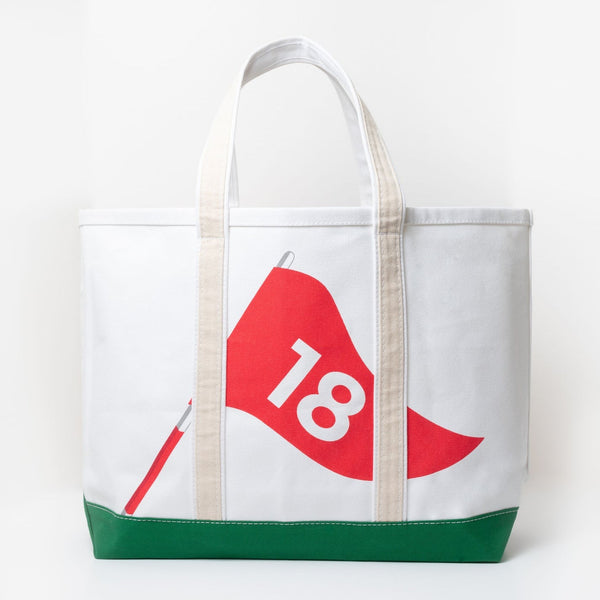 Hit The Pin Canvas Tote