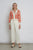 Luna Cardi - Ivory & Tomato