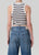 Caralyn Tank - Azure Stripe