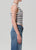 Caralyn Tank - Azure Stripe