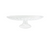 Alabaster White Scalloped Large Cake Stand