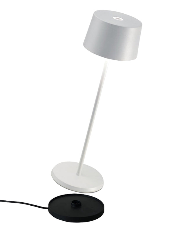 Olivia Table Lamp - White