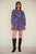 Roma Long Sleeve Dress - Persian Tile Lapis