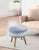 Seaside Stripe Oversized Handwoven Stool