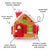 Gingerbread House Interactive Snuffle Toy