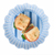 Cabana Stripe Melamine Dinner Plate Set