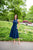Maria Dress - Indigo