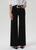 Lyra Long Wide Leg - Plush Black