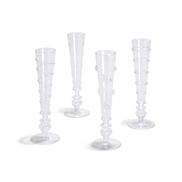 Two's Company Assorted Verre Champagne Flute Set - Tall – Nell