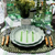 Cabana Stripe Melamine Salad Plate Set