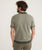 Liam Sweater Polo - Olive/Driftwood