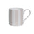 Stripe Bone China Mug - Cappuccino