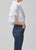 Kayla Shrunken Shirt - Optic White