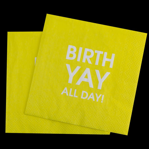 Chez Gagne Paper Napkins - Birthyay All Day