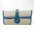 Oliver Linen and Leather Clutch