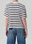 Goldie Tee - Azure Stripe