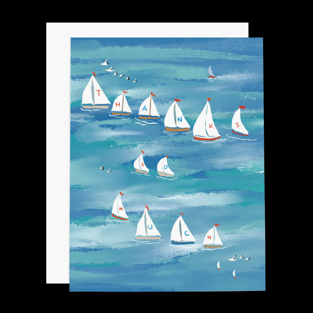 Regatta Thanks So Much Greeting Card