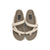 Asymmetrical Stack Sandal - Cream