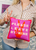 Leave By Nine Needlepoint Pillow