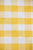 Yellow Ruffled Gingham Table Runner
