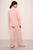 Frida Long PJ Set - Silver Pink/Ivory