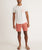 Saddle Hem Contrast Pocket Tee - White/Agave
