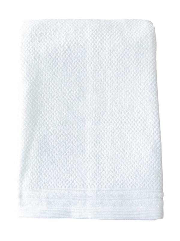 Serenity Cotton Bath Towel - White