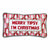 Merry Tipsy Needlepoint Pillow