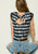 Jilli Tie Dye Top - Tie Dye Stripe