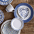 Le Panier Dessert/Salad Plate Set - White/Delft Blue