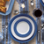Le Panier Dessert/Salad Plate Set - White/Delft Blue