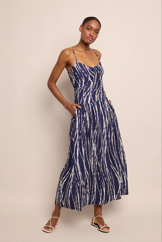 Azalea Dress - Avalon Evening Blue