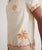 Stretch Selvage Resort Shirt - Natural/Coral