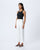 London Crop - White
