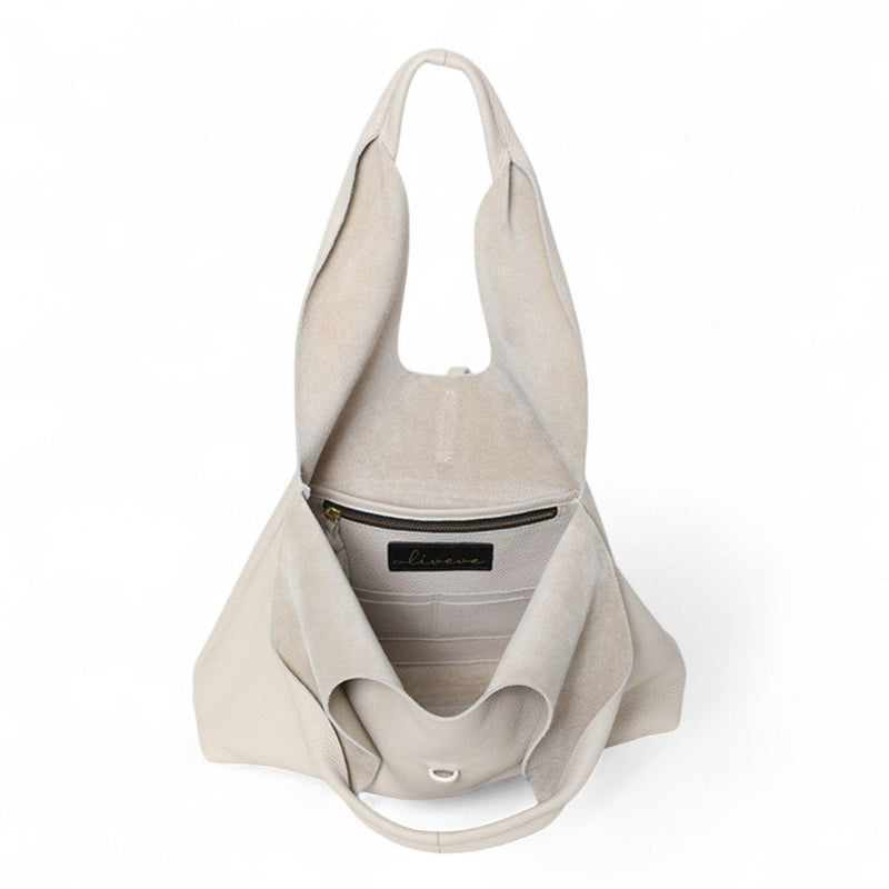 Leather Elisabetta Shopper