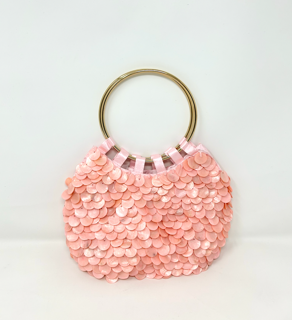 Mother Of Pearl Shell Handbag