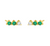Tamar Climber Studs - Gold