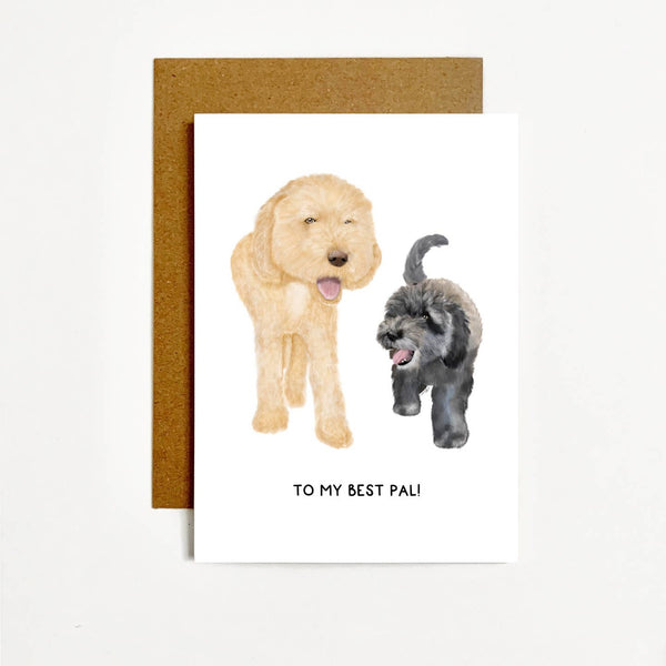 To My Best Pal Card