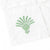 Deco Palm Embroidered Cocktail Napkin Set