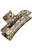 Large Cutout Rectangle Classic Jaw Clip