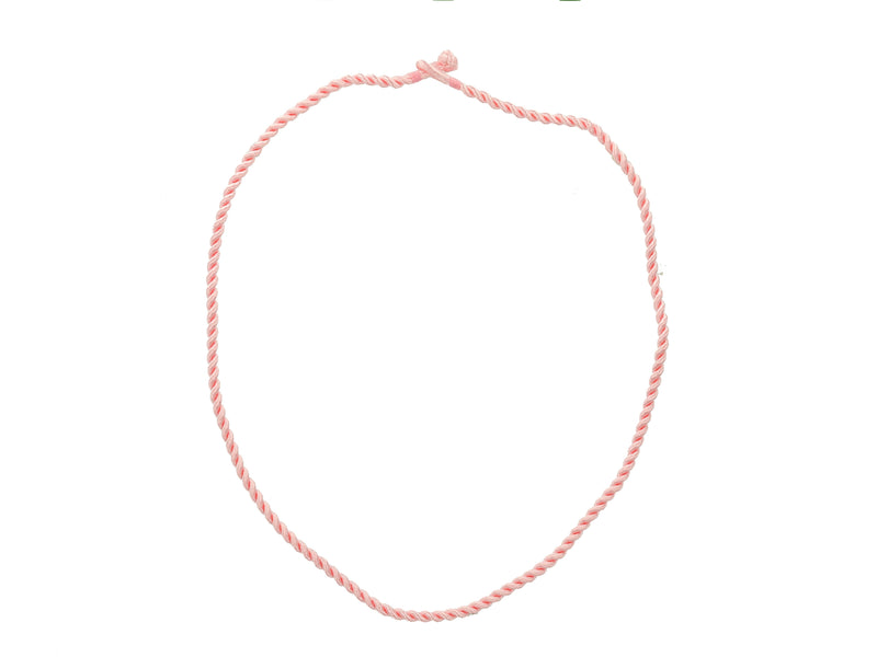 Twisted Nylon Cord Necklace