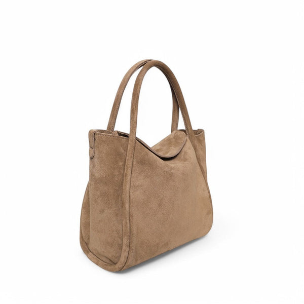 Oliveve Suede Serena Satchel Crossbody