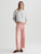 Hattie High-Rise Barrel Crop - Sulfur Sparkling Rose